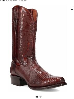 DAN POST Men’s Ringold Exotic Teju Lizard Western Boots
